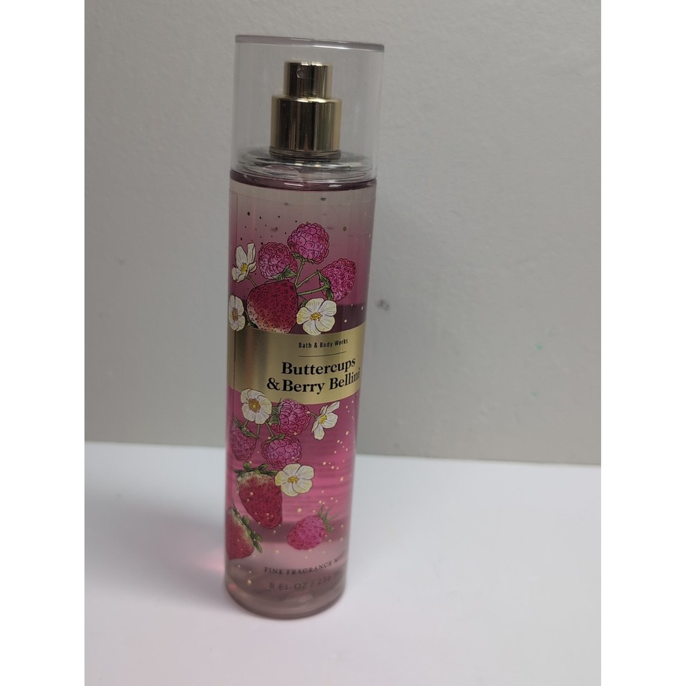 BATH & BODY WORKS BUTTERCUPS & BERRY BELLINI FRAGRANCE MIST 8 FL OZ